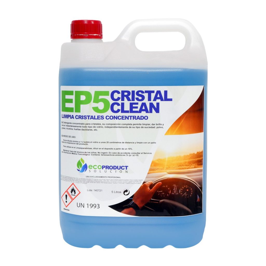 EP5 CRISTAL CLEAN - LIMPIA CRISTALES CONCENTRADO