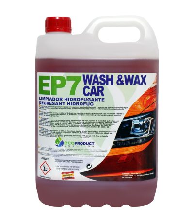 EP7 WASH&WAX CAR - LIMPIADOR HIDROFUGANTE